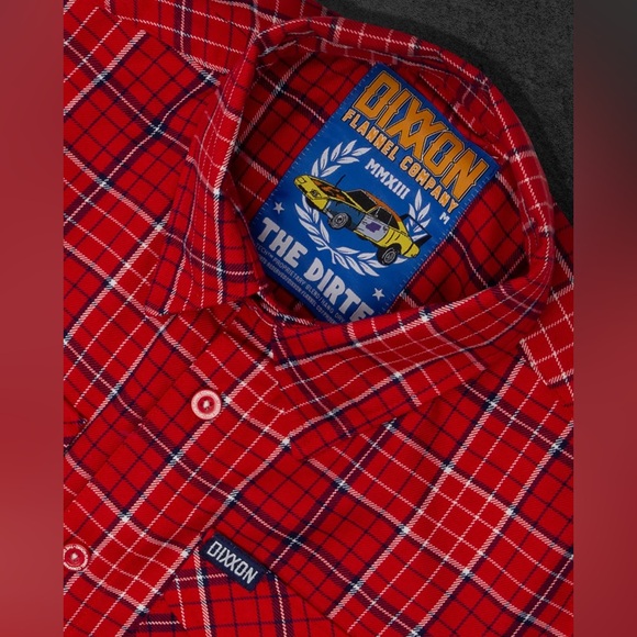 🔥2/$150🔥DIXXON The Dirte Long sleeve Flannel Plaid Men’s XL - Picture 1 of 7